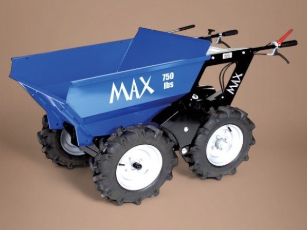 MAX-TRUCK transporter met Honda GXV160 OHV motor - max. 350 kg - 4X4 wielaandrijving