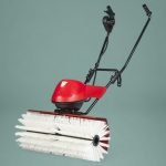 Veegmachine SANDY voor onderhoud van synthetisch gras - elektrische motor 220V - 60 cm