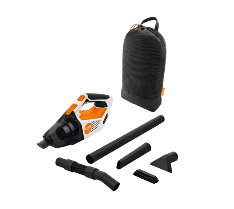 STIHL SEA 20 handstofzuiger met accessoires en opbergtas