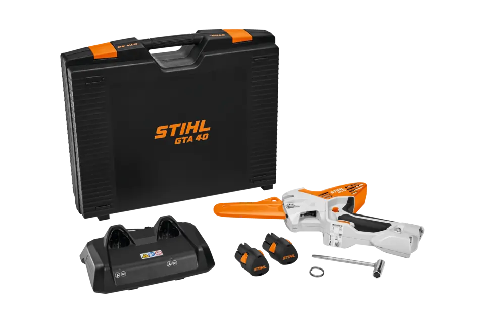 STIHL Accukettingzaag GTA 40, Met AS 2 accu en AL 5-2 lader, Met AS 2 accu en AL 5-2 lader en koffer
