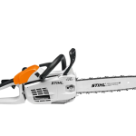 MS 201 C-M kettingzaag, zijaanzicht