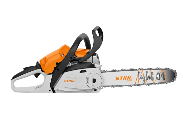 STIHL MS 212 C-BE kettingzaag, zijaanzicht