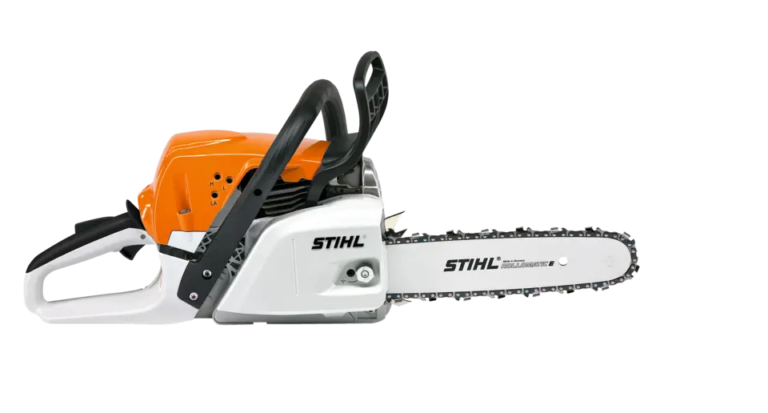 STIHL MS 231 kettingzaag, zijaanzicht