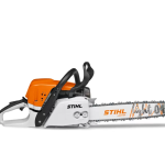 Stihl MS 311 motorzaag in zij aanzicht