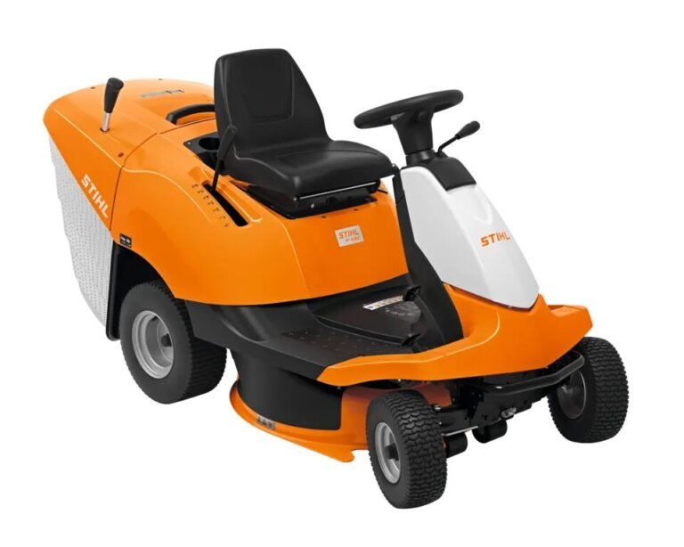 STIHL RT 4082 zitmaaier in oranje en zwart