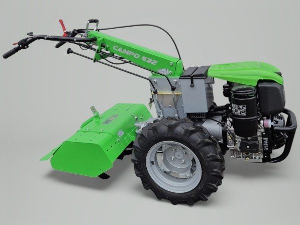 Tweewielige trekker CAMPO 632D met Kohler KD15-440 dieselmotor - elek. start - 80 cm - 3 + 2 - differentieel