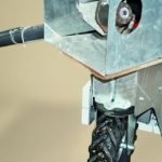 Detail van de Kalk- en voerstrooier - voor CM 2 PRO