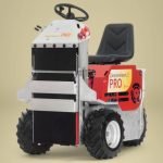 Multi-functionele zelfrijder Cleanmeleon 2 PRO+ Honda GX390 OHV - versie met hydrauliek en hydraulische hefinrichting