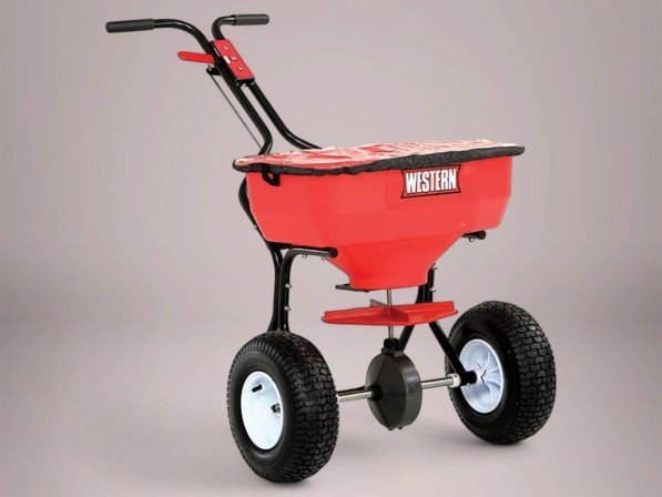 Zoutstrooier WB-100B - tankinhoud 45 liter - strooibreedte tot 3,7 m - duwmodel